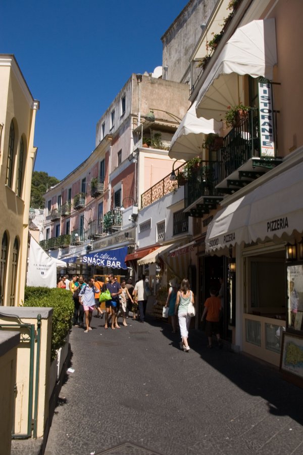 The town of Capri