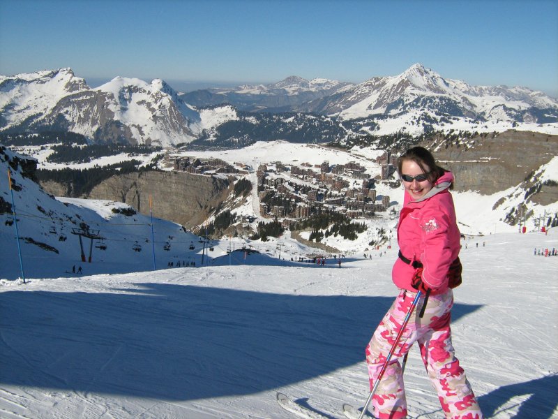 Lauren and Avoriaz 2008