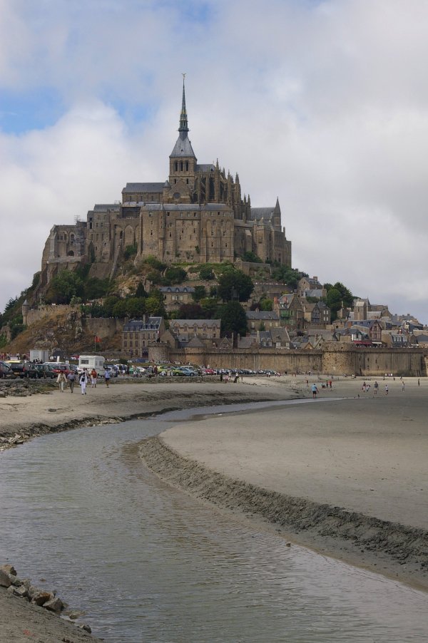 Imposing and magical Mont St Michel