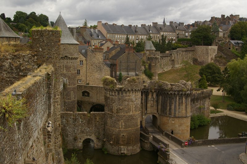 Fourgere's impressive ramparts