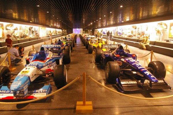 Impressive F1 car collection only a tiny part of the museum.