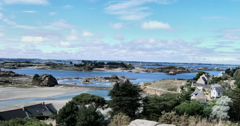 View from Chapel de St Michel, Ile de Brehat