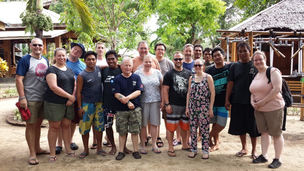 Team photo in Bunaken