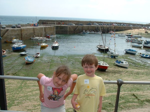 The kids at Mousehole