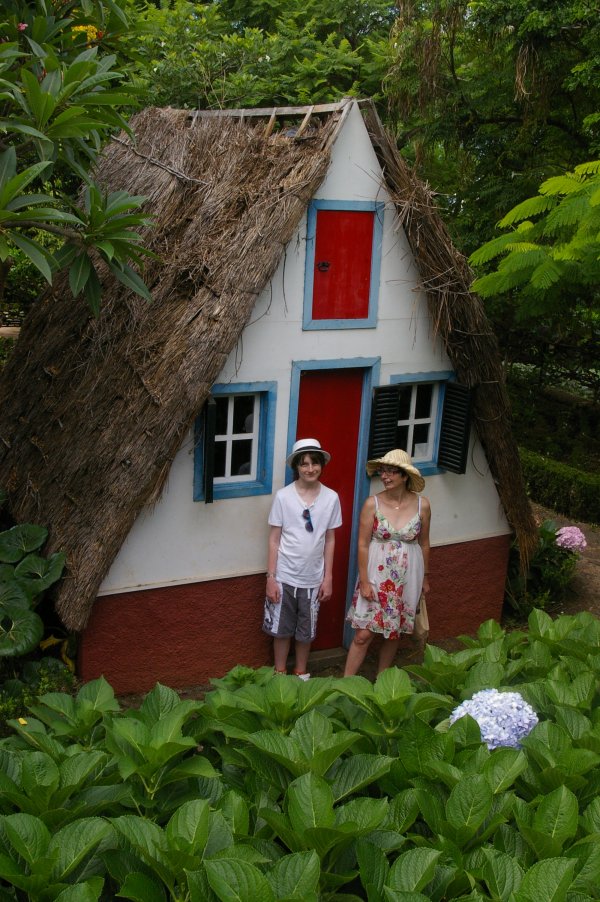 Traditional buildings in Botanical Gardens