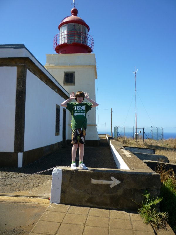 Charming teenager at Ponta Do Pargo