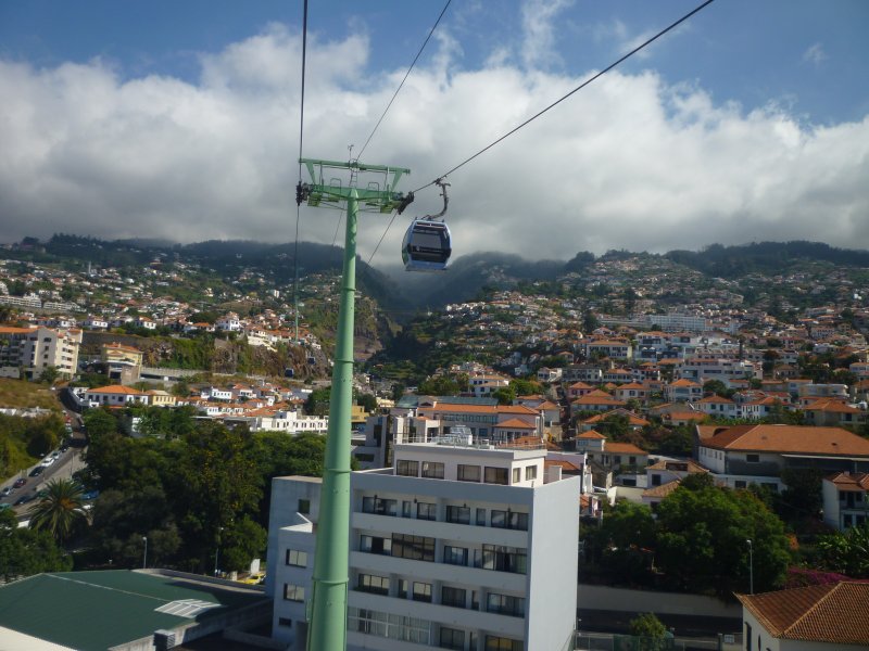 Cable car to Monte
