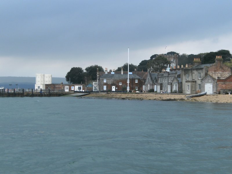 Sheltering off Brownsea Island