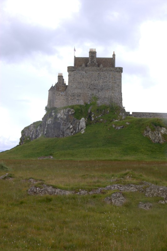 Impressive and imposing Castle Duart on Mull