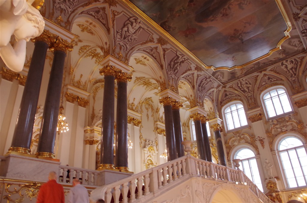 Upper part of staircase